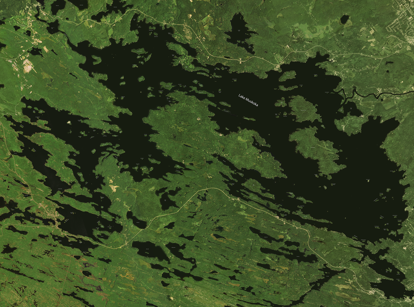 Lake Muskoka PVC/PET Print